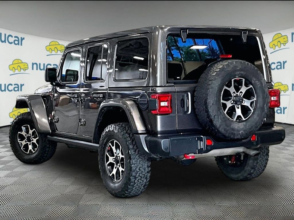 Used 2021 Gray Jeep Unlimited Rubicon image 4