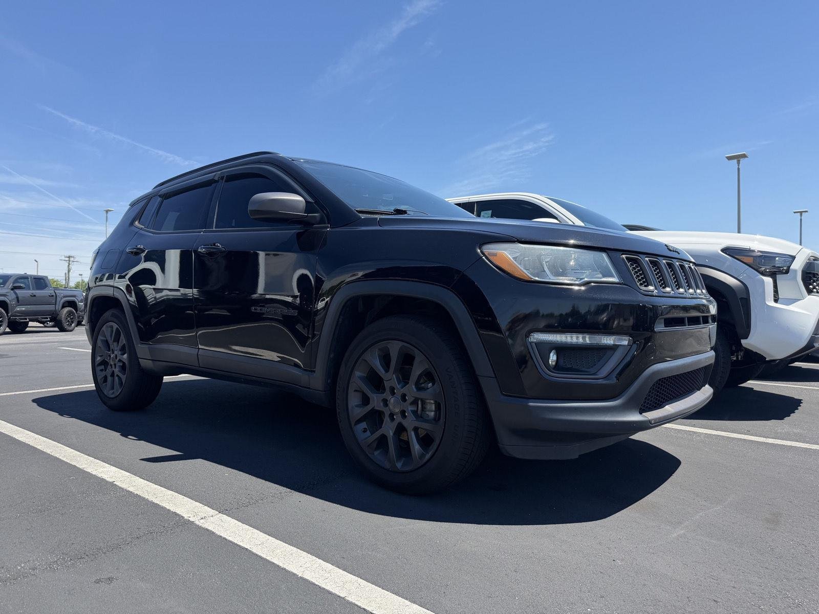 Used 2021 Diamond Black Crystal Pearlcoat Jeep 80th Anniversary image 12