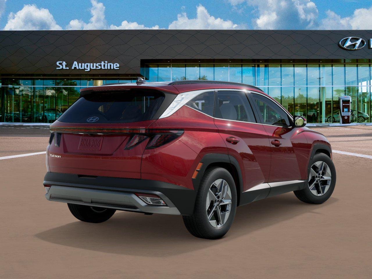 New 2026 Ultimate Red Hyundai SEL Premium FWD image 4