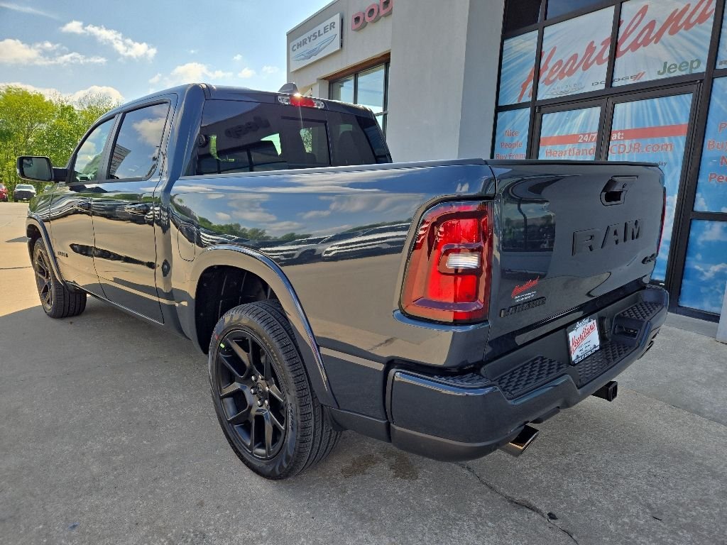 New 2026 Forged Blue Metallic Exterior Paint RAM Laramie image 8