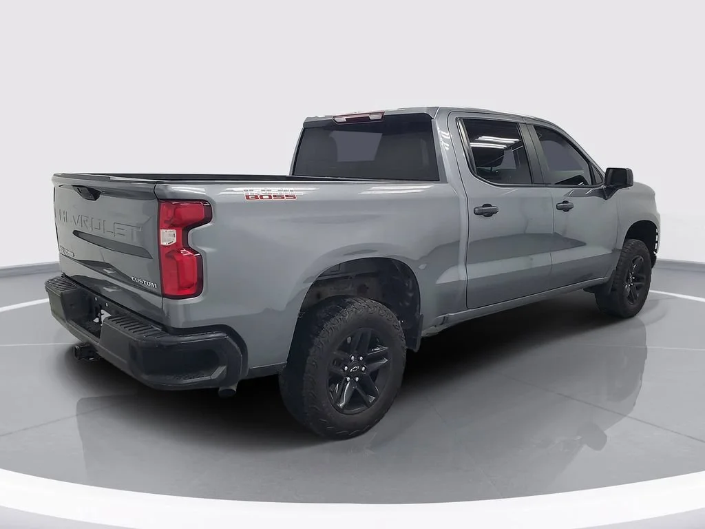 Used 2022 Satin Steel Metallic Chevrolet Custom Trail Boss image 3