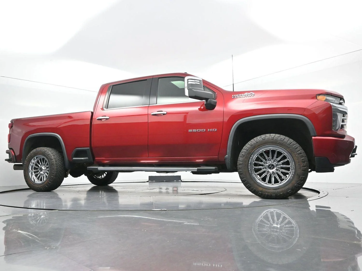 Used 2021 Cherry Red Tintcoat Chevrolet High Country image 39