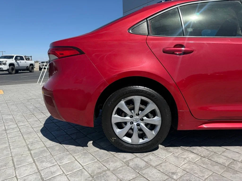 Used 2021 Red Toyota LE image 12