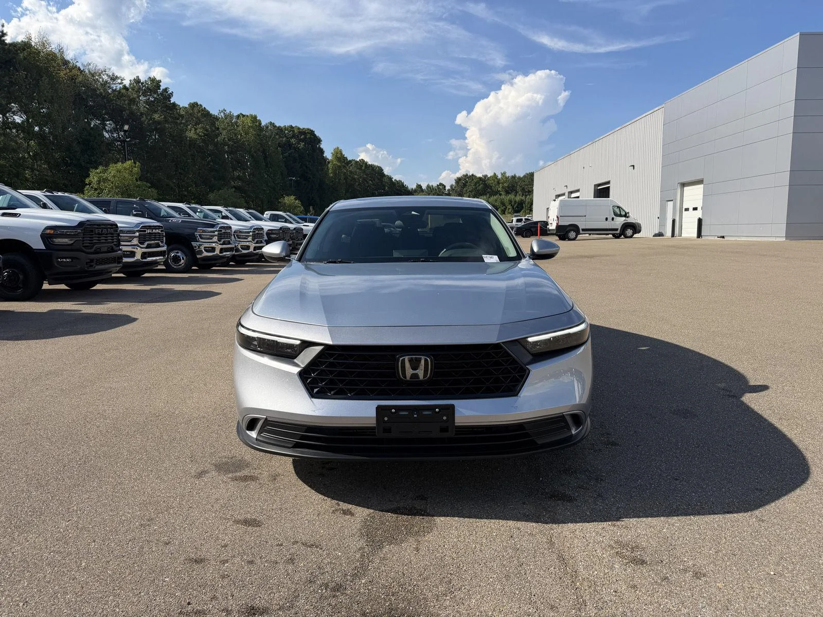 Used 2024 Solar Silver Metallic Honda EX image 16