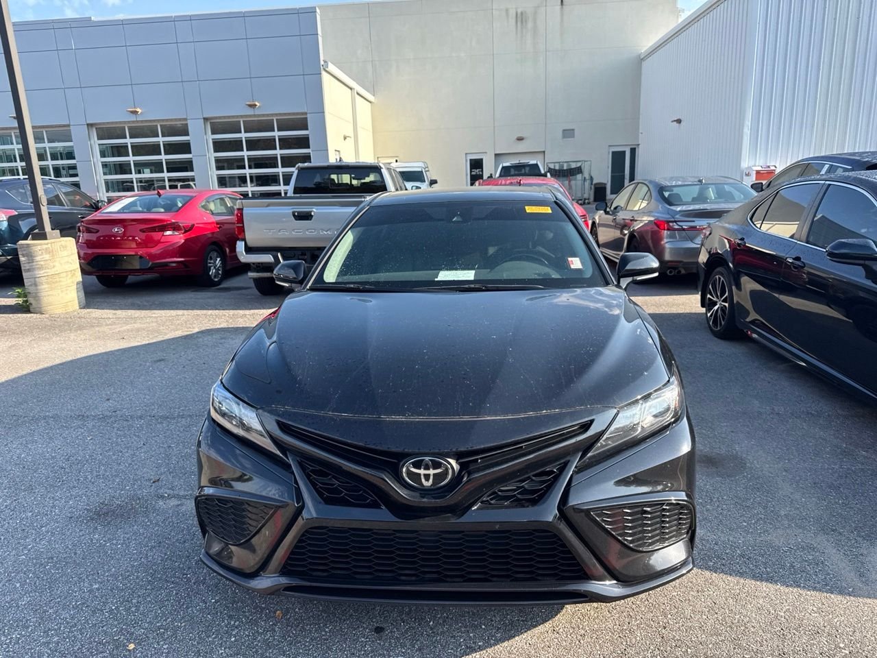 Used 2024 Black Toyota SE image 2