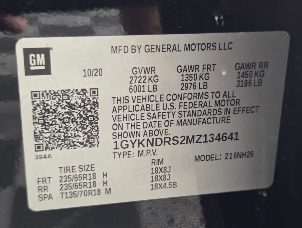Certified Used 2021 Stellar Black Metallic Cadillac AWD Premium Luxury image 33