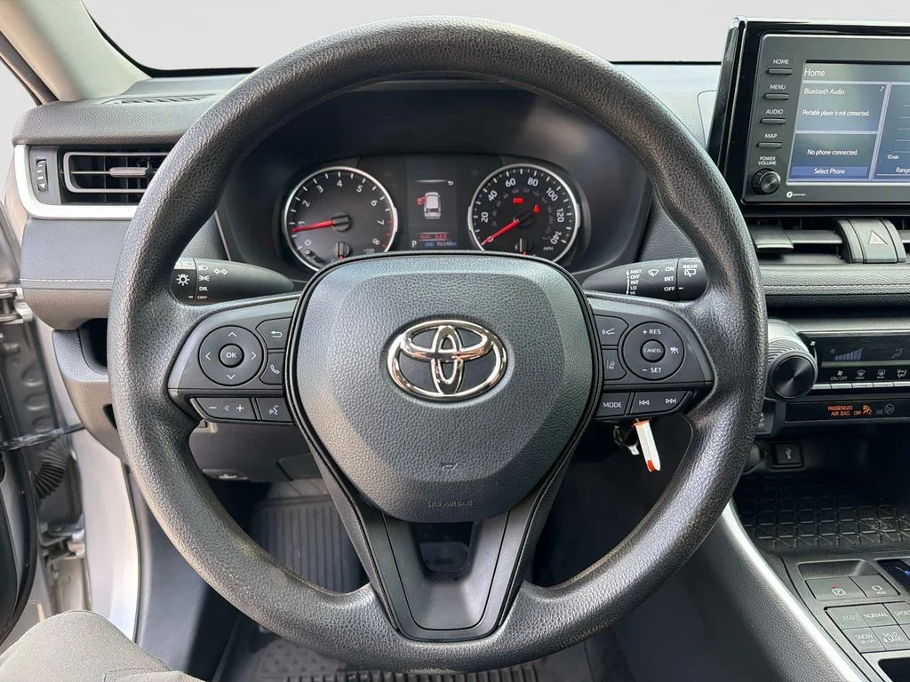 Used 2022 Silver Sky Metallic Toyota LE image 29