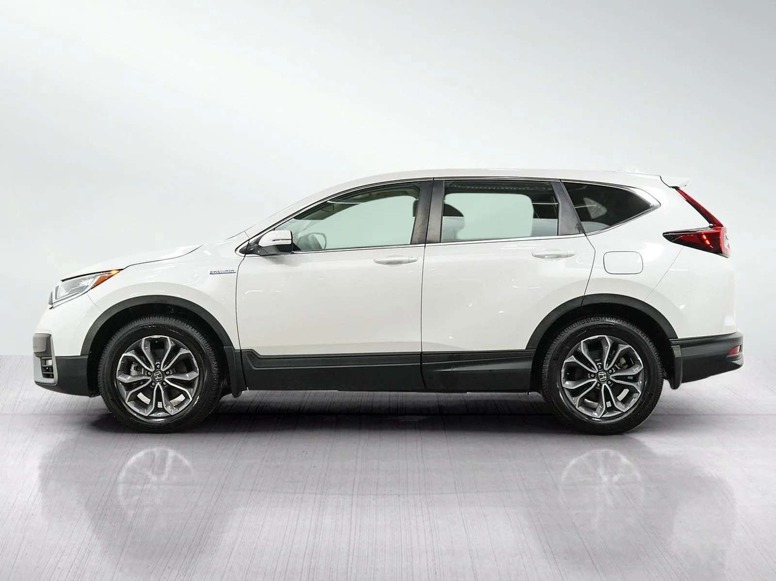 Used 2022 Platinum White Pearl Honda 5D WAGON HYBRID EX image 2