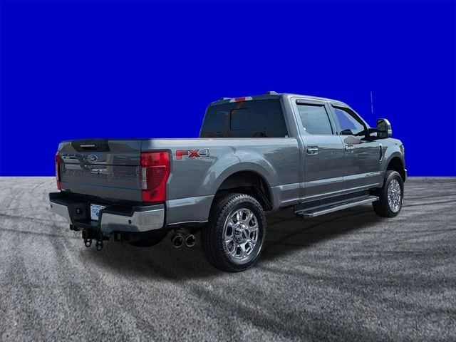 Certified Used 2022 Gray Metallic Ford Lariat image 4