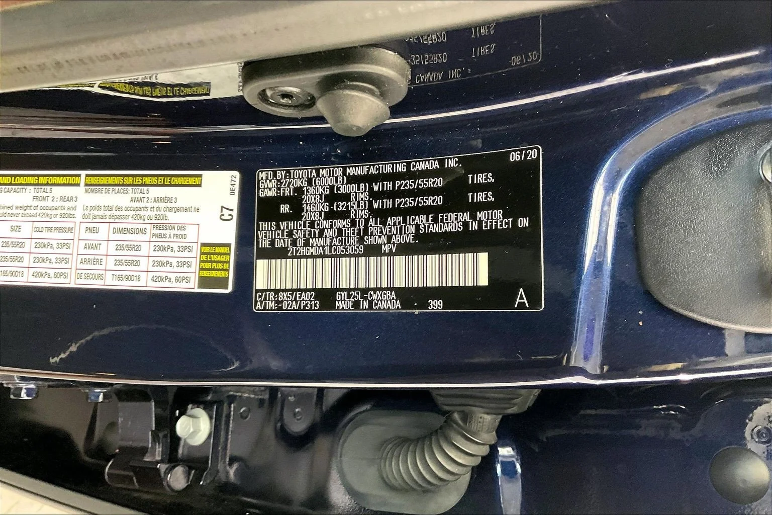 Used 2020 Nightfall Mica Lexus RX 450h image 34
