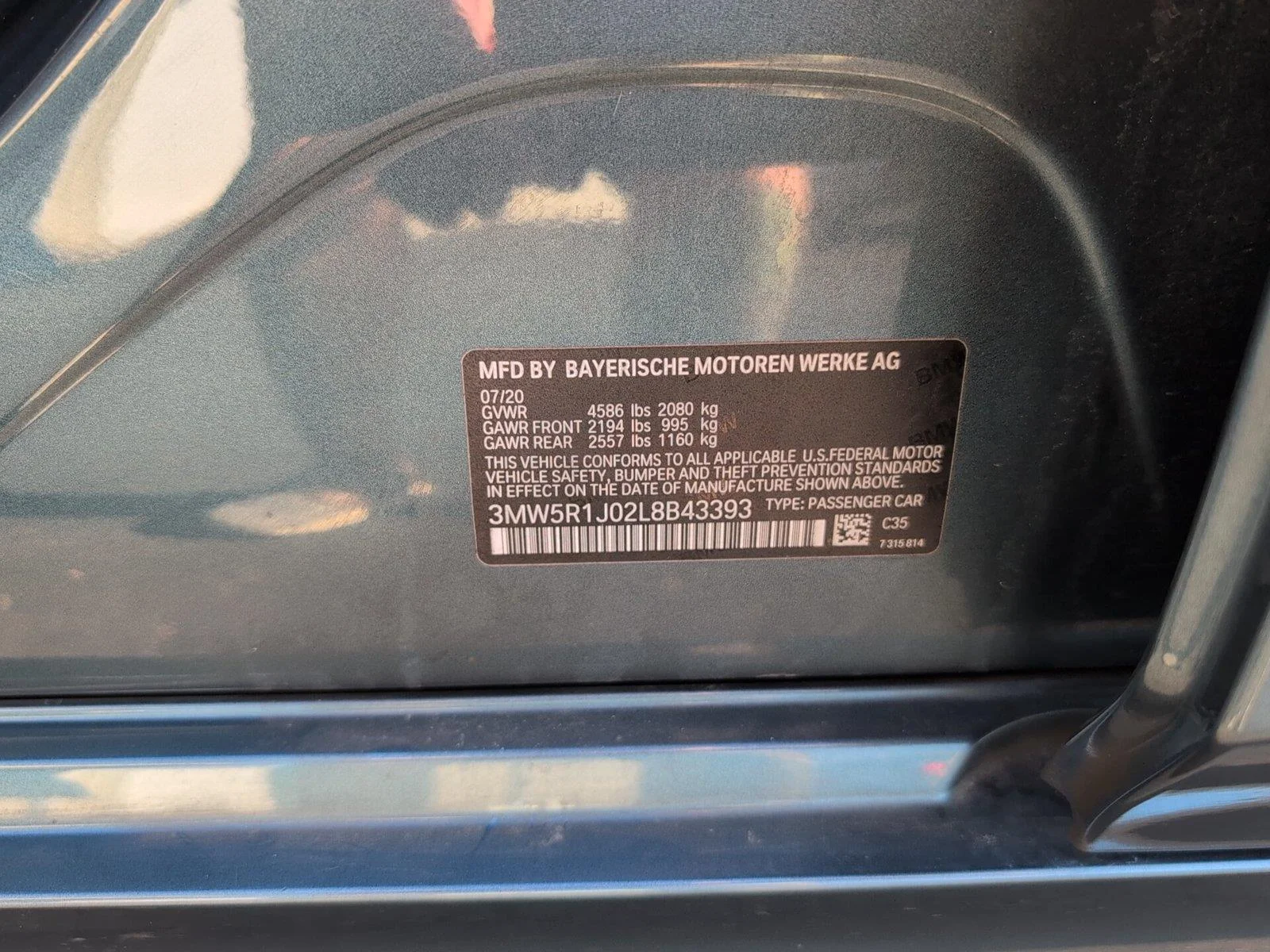 Used 2020 Portimao Blue Metallic BMW 330i image 11