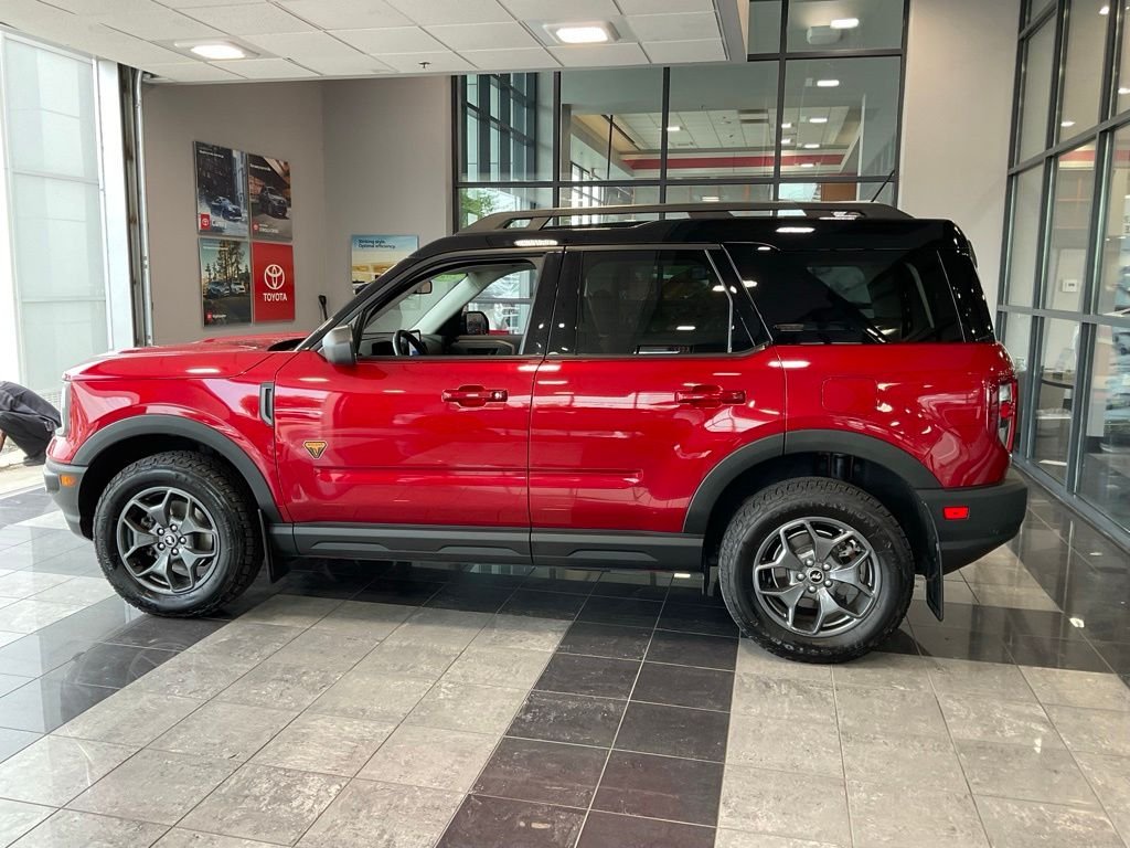 Used 2021 Red Ford Badlands image 4