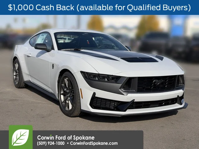 New 2026 Avalanche Gray Ford Dark Horse image 1