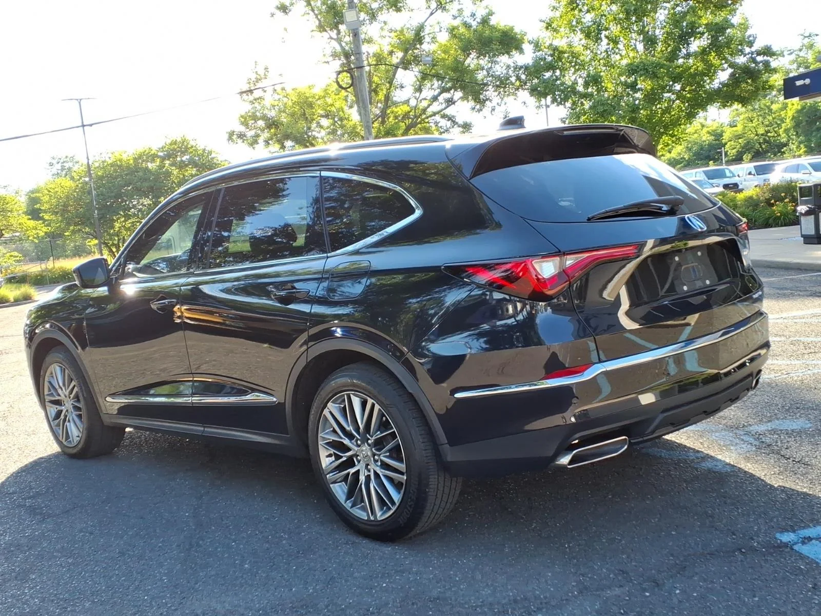 Used 2024 Phantom Violet Pearl Acura SH-AWD ADVANCE image 6