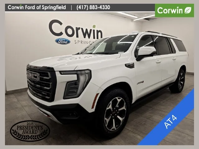 Used 2025 Summit White GMC AT4 image 1