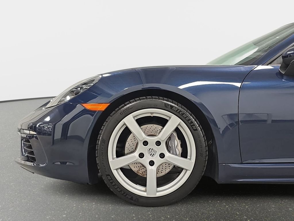 Certified Used 2021 Blue Porsche Boxster image 10