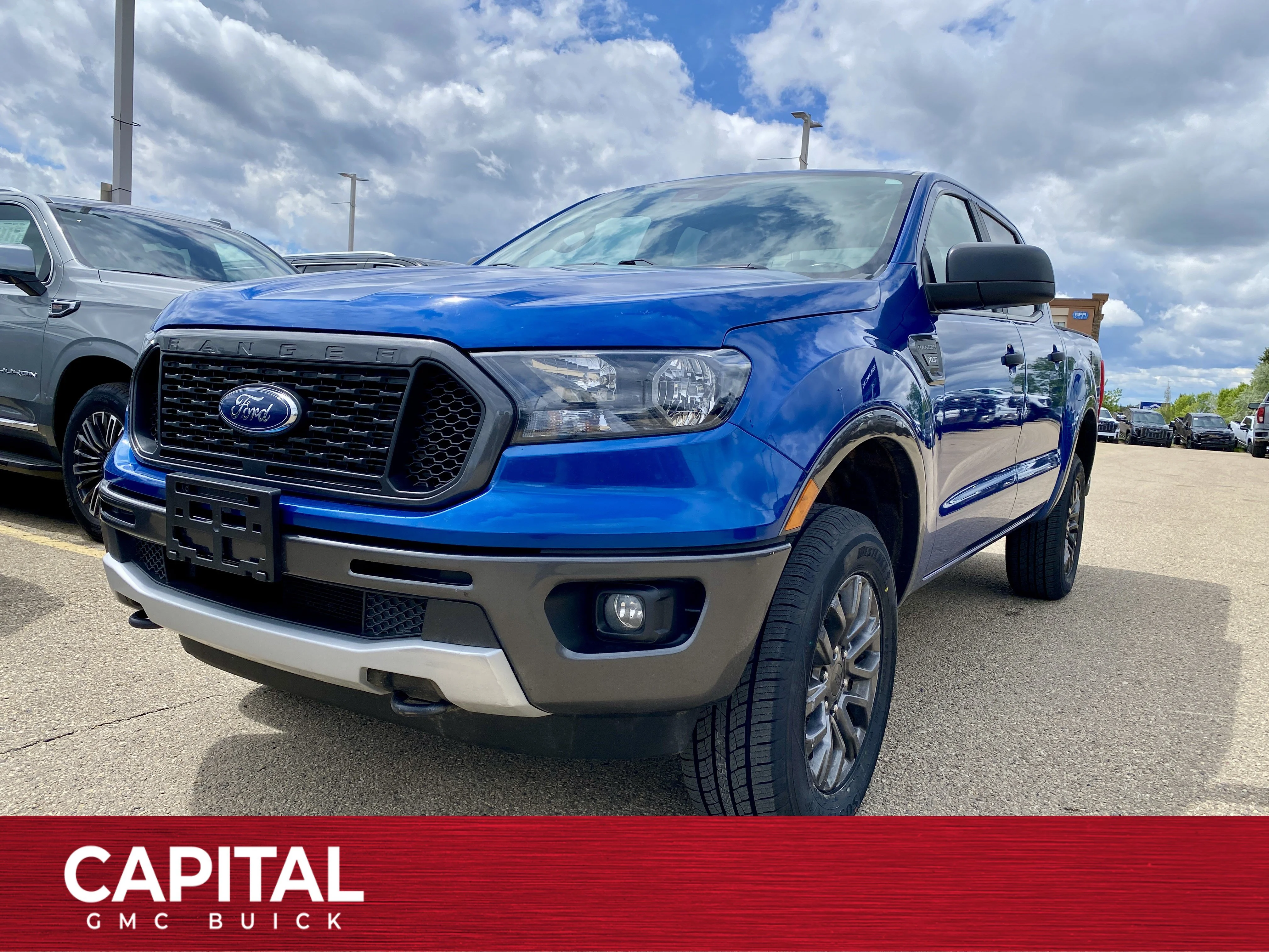 Certified Used 2020 Blue Ford XLT * LEATHER * HEATED SEATS * BACK UP CAMERA * image 1