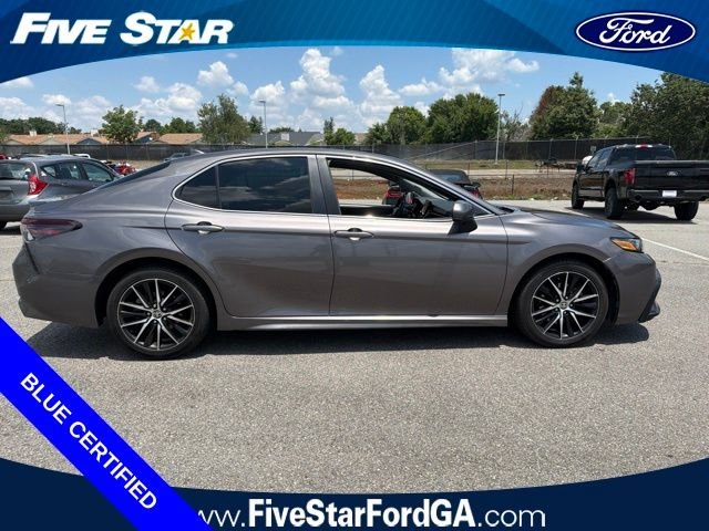 Used 2021 Predawn Gray Mica Toyota SE image 2