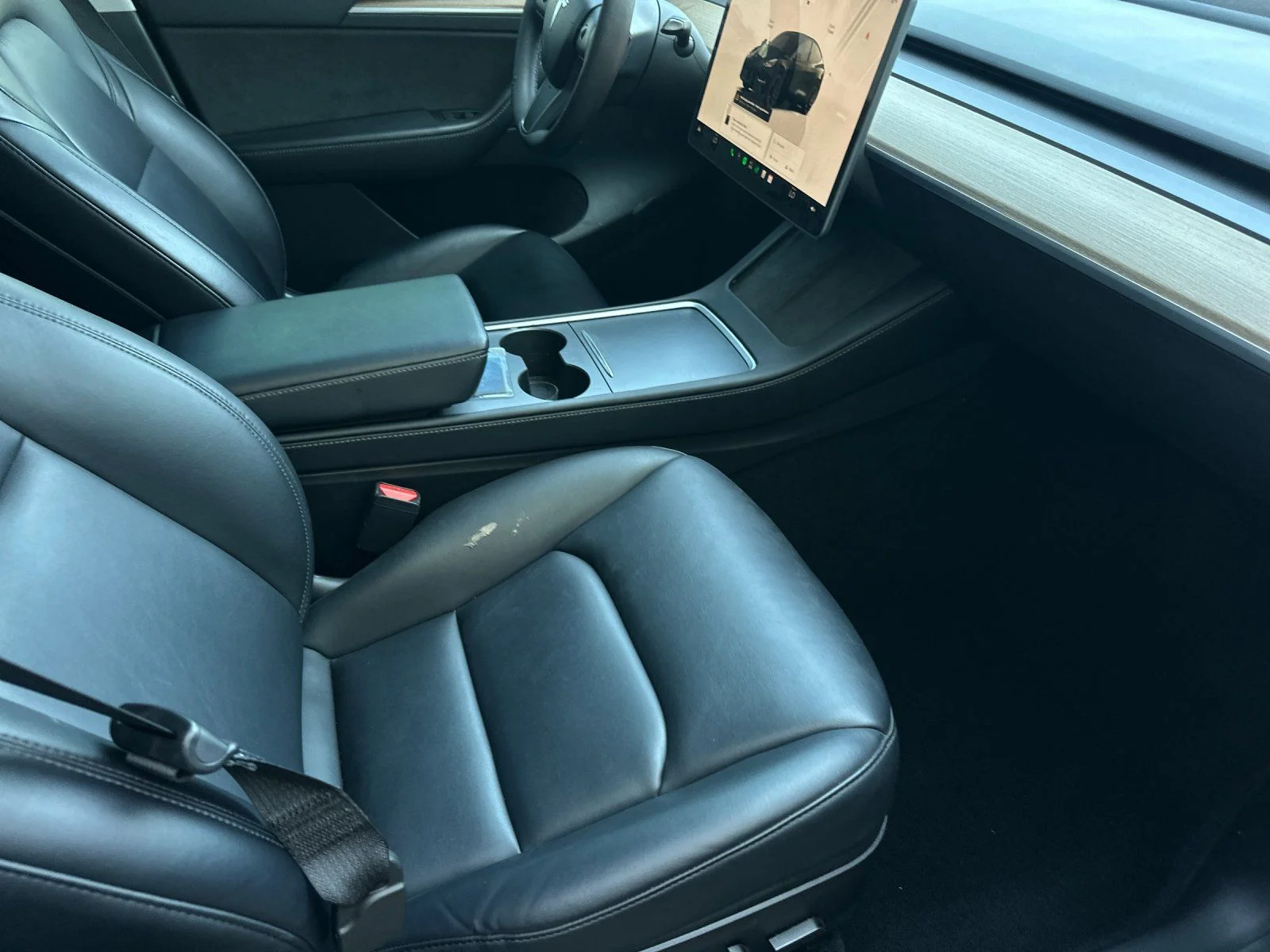 Used 2022 Solid Black Tesla Performance image 15