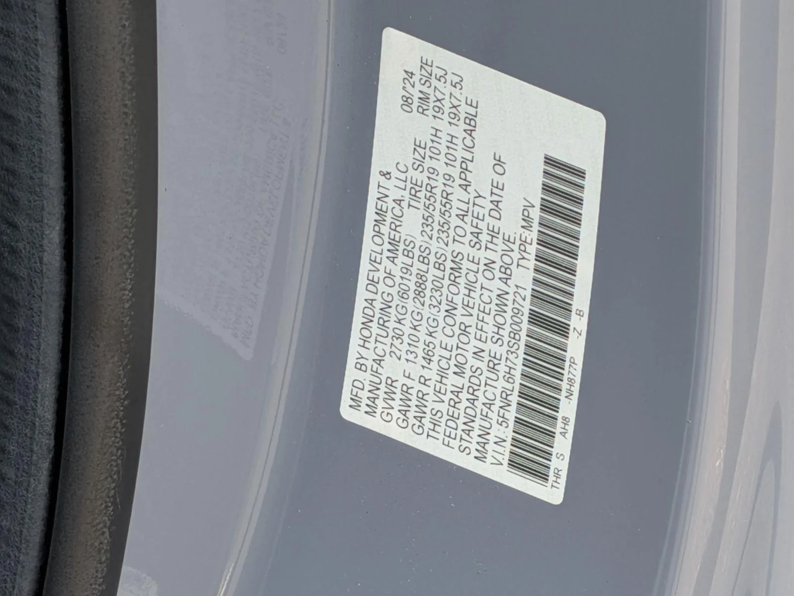 Used 2025 Sonic Gray Pearl Honda Sport-L image 39