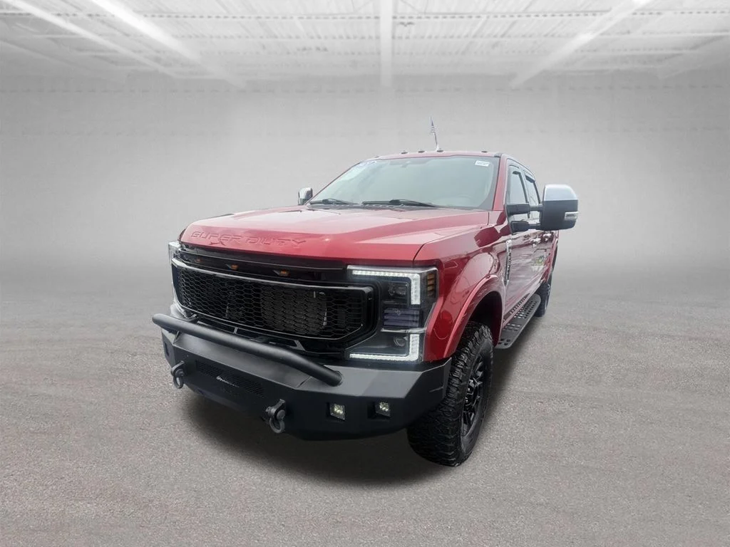 Used 2021 Red Metallic Ford Lariat image 13