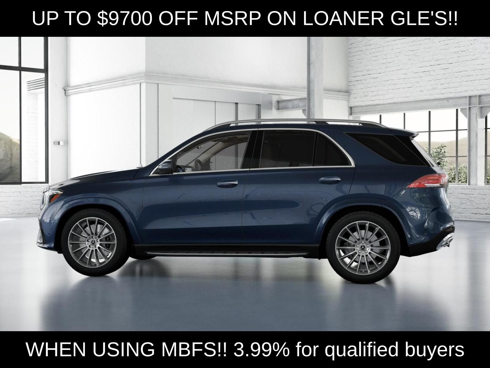Certified Used 2026 Blue Mercedes-Benz GLE 450 image 35
