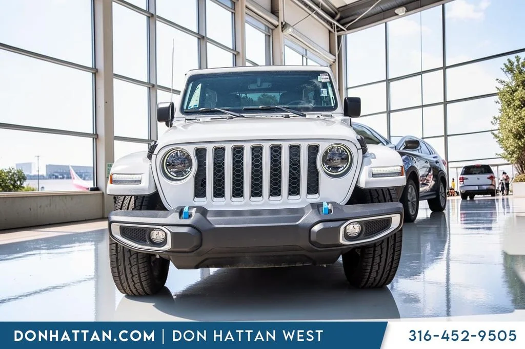Used 2023 White Jeep Sahara 4xe image 25