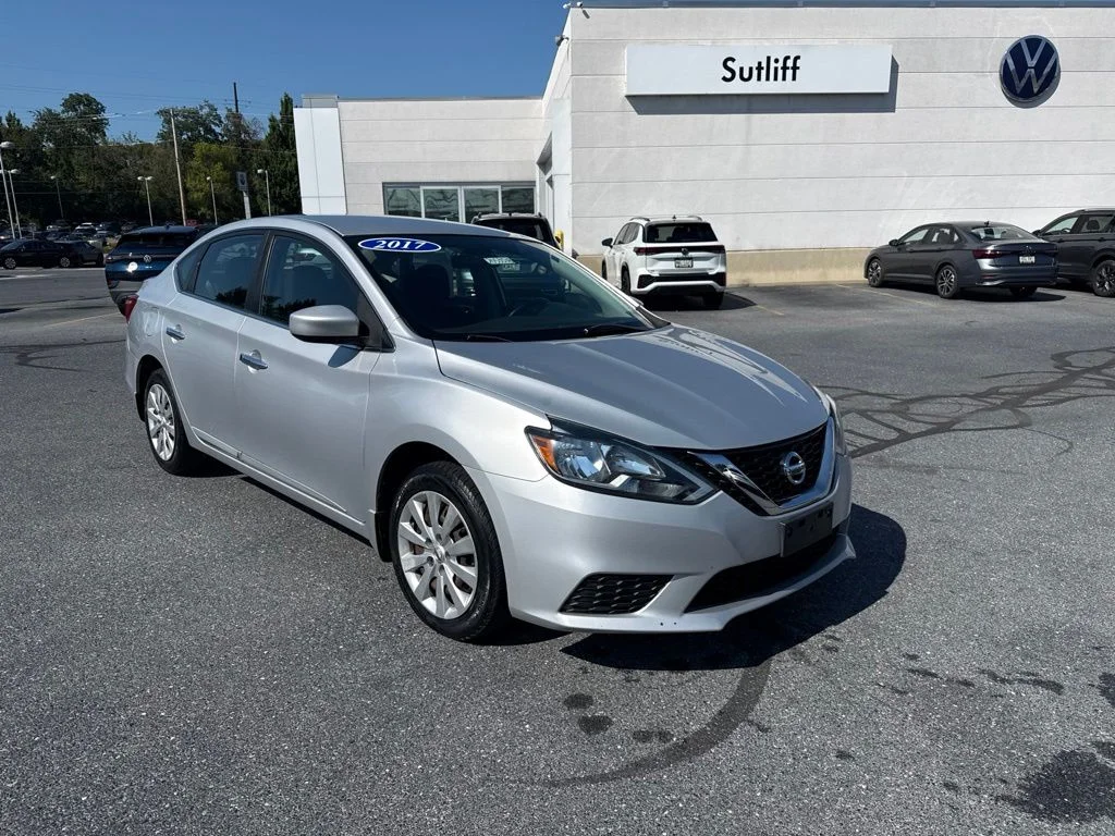 Used 2017 Nissan Sentra SV with VIN 3N1AB7AP1HL640528 for sale in Harrisburg, PA