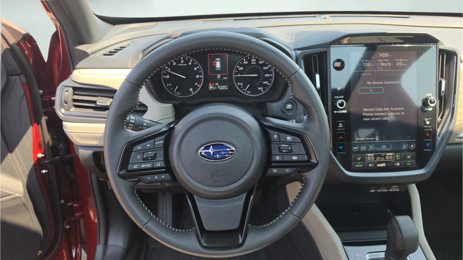Used 2025 Crimson Red Pearl Subaru Premium image 15
