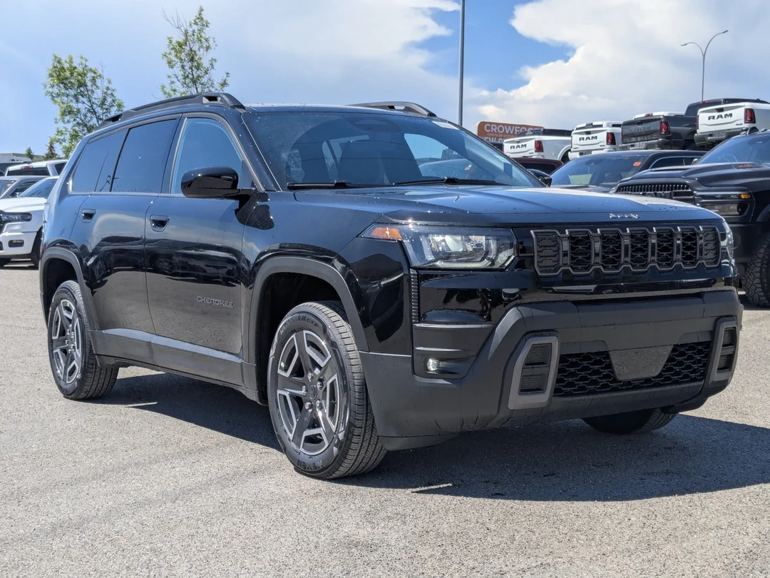 New 2026 Black Jeep Laredo - - 4x4 - 1.6L Turbo Hybrid - Adaptive Cruise - Active Lane Mgmt & More! image 2