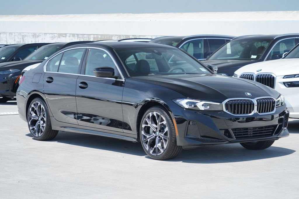 New 2026 Jet Black BMW 330i image 3