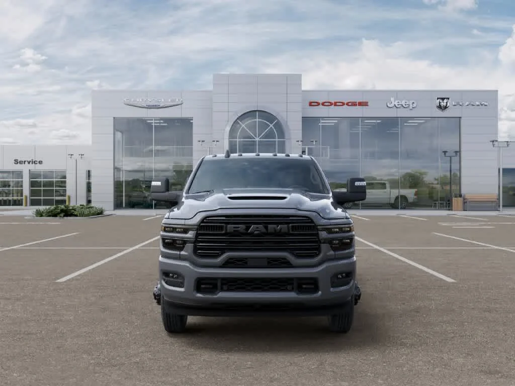 New 2027 Ceramic Gray Clear-Coat Exterior Paint RAM Laramie image 6