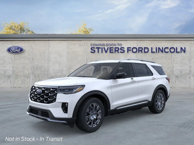 New 2026 Star White Metallic Tri-Coat Ford Platinum™ image 1