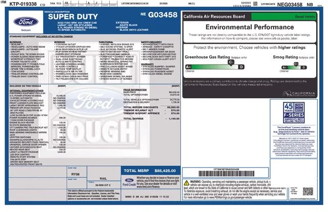 Used 2022 Black Ford Lariat image 35