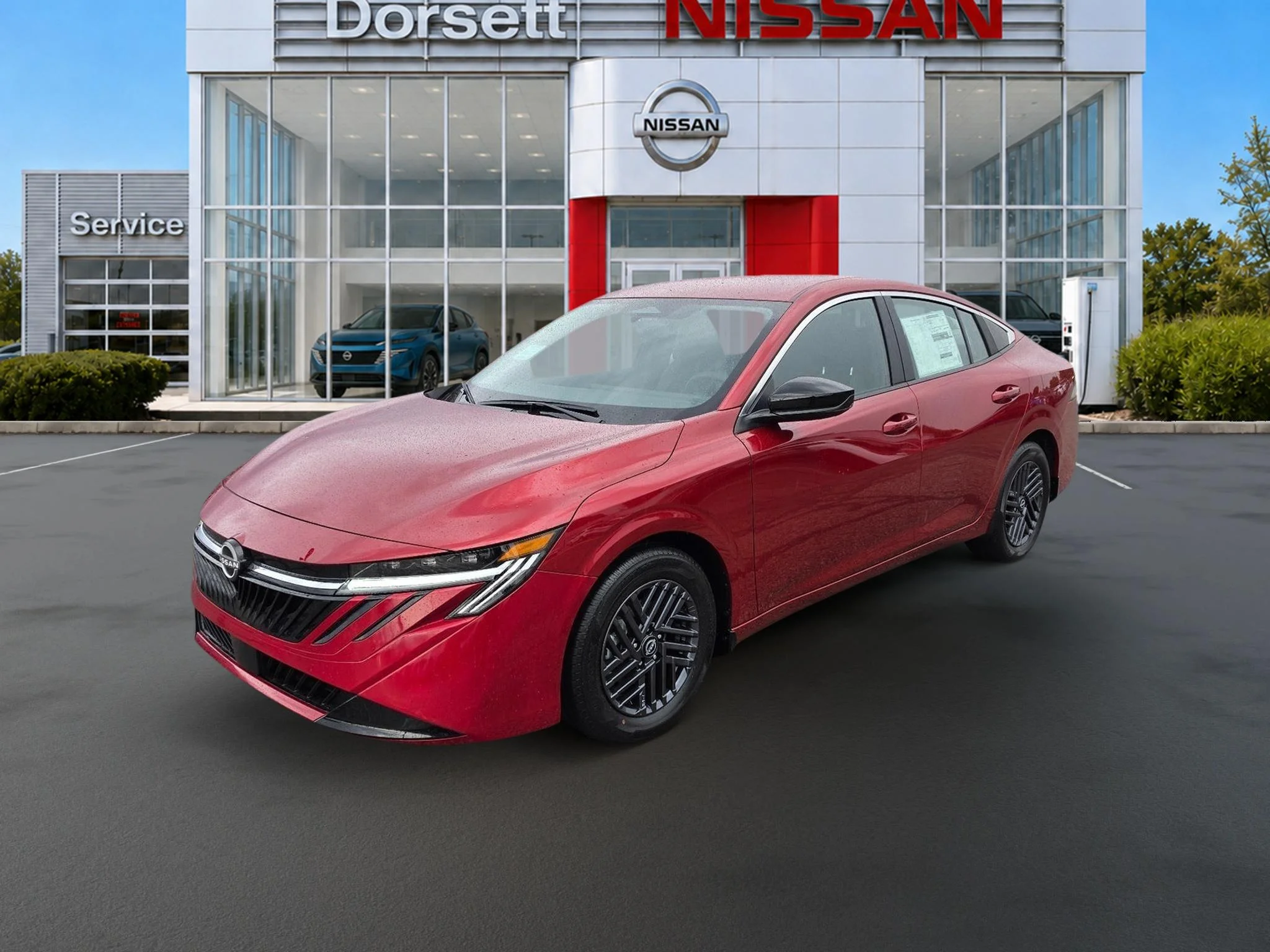 New 2027 Scarlet Ember Tintcoat Nissan SV image 1