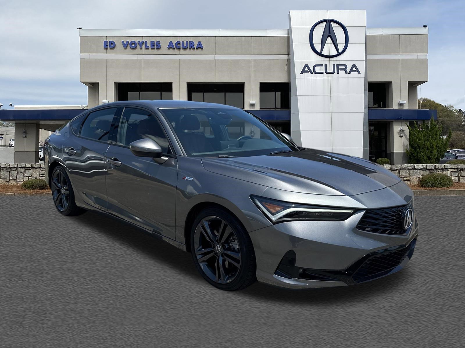 Certified Used 2025 Liquid Carbon Metallic Acura w/A-Spec Package image 3