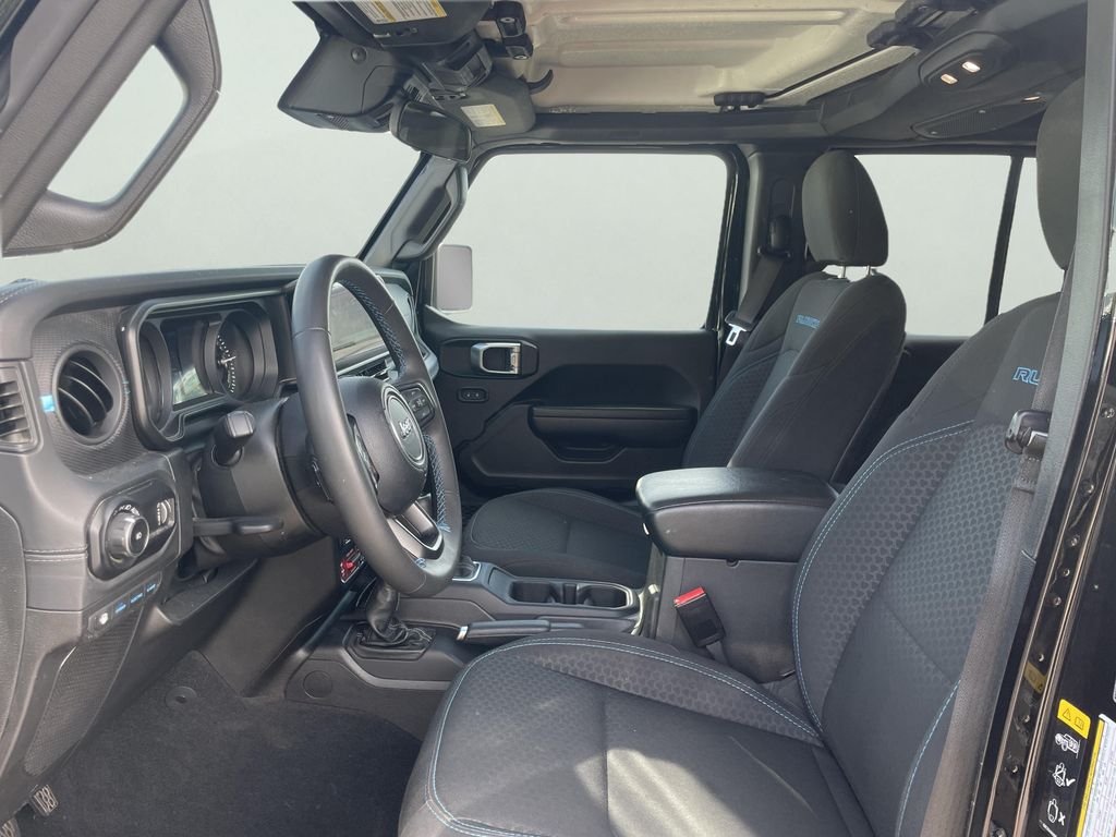 Used 2024 Black Jeep Hybrid Rubicon 4xe image 8