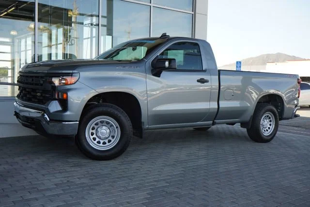 Used 2026 Sterling Gray Metallic Chevrolet WT image 4