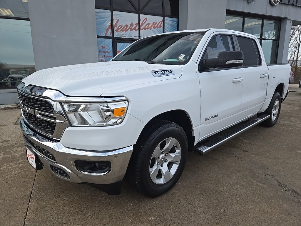 Used 2022 RAM Ram 1500 Pickup Big Horn/Lone Star with VIN 1C6SRFFT3NN305349 for sale in Kansas City