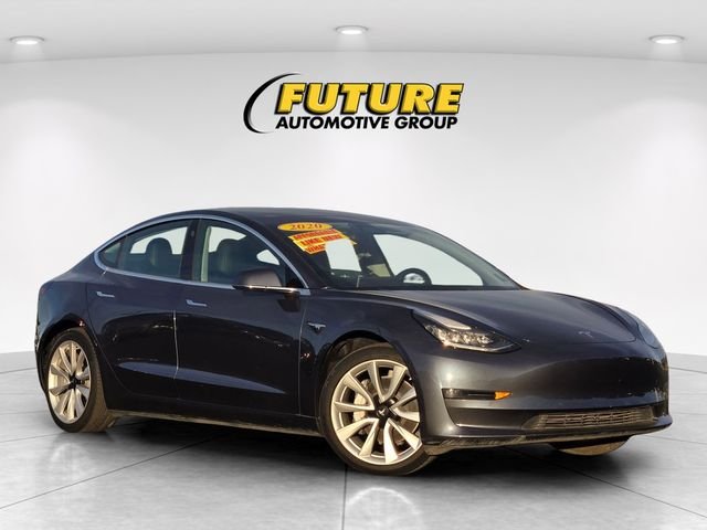 Used 2020 Blue Tesla Long Range image 1