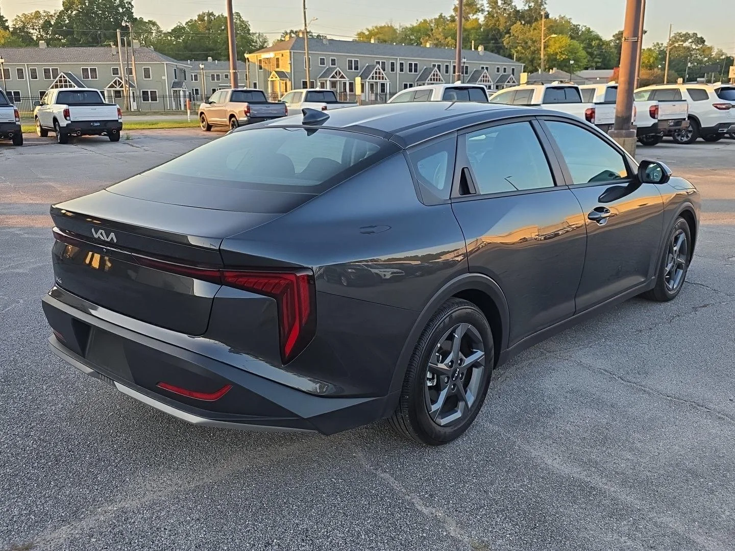 Used 2025 Interstellar Gray Kia LXS image 3