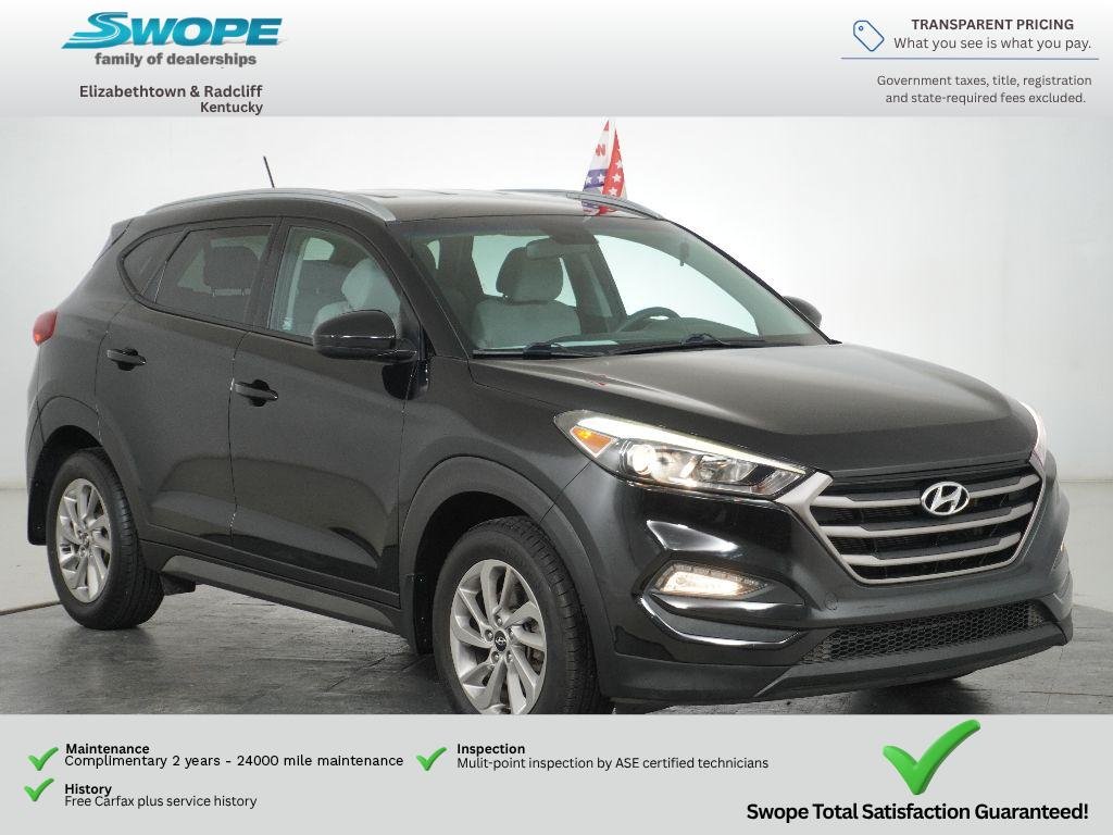 Used 2016 Ash Black Hyundai SE image 1