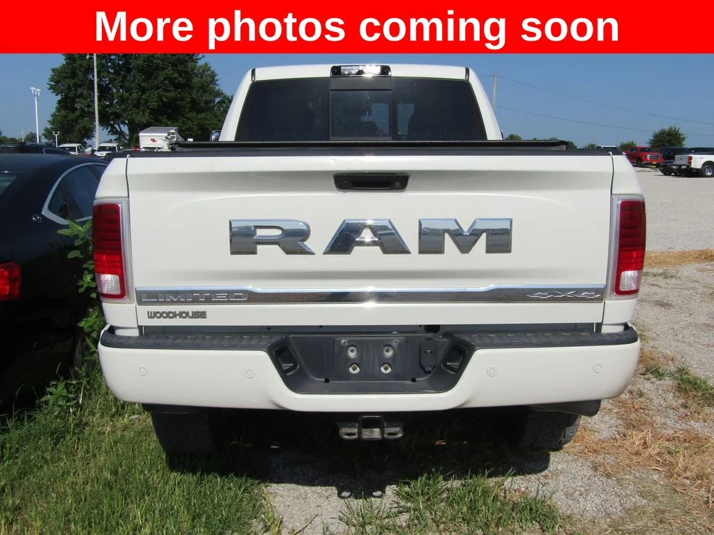 Used 2017 White Ram Laramie Longhorn image 4