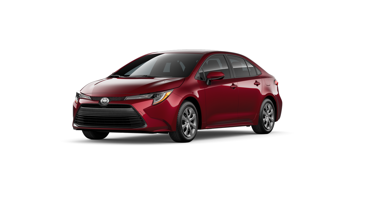New 2026 Ruby Flare Pearl Toyota LE image 23
