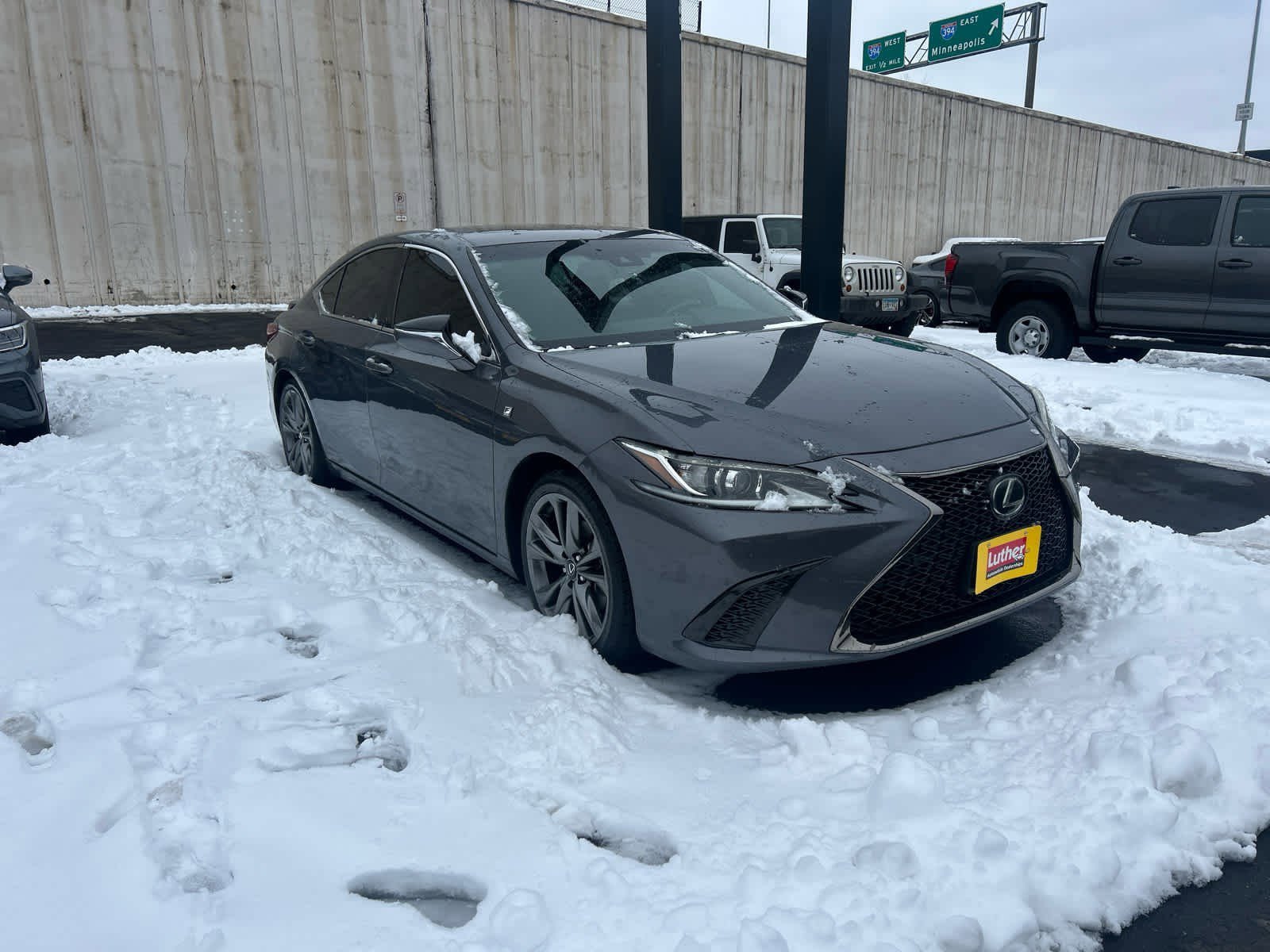 Used 2019 Lexus ES F SPORT with VIN 58ABZ1B17KU016254 for sale in Minneapolis, Minnesota