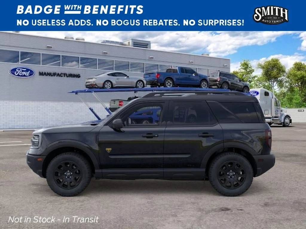New 2026 Shadow Black Ford Badlands® image 4