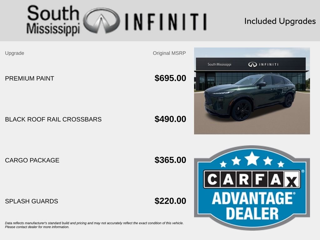 New 2027 DEEP EMERALD INFINITI Sport AWD image 5