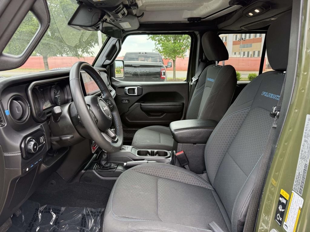Used 2024 Green Jeep Rubicon 4xe image 14