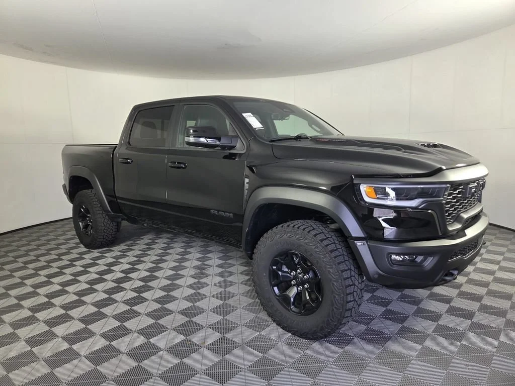 New 2026 Diamond Black Crystal Pearl-Coat Exterior Paint RAM RHO image 2