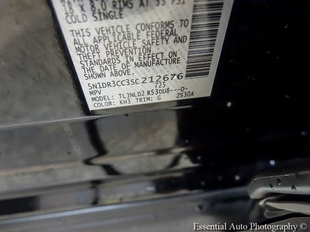 Certified Used 2025 Super Black Nissan SL image 30